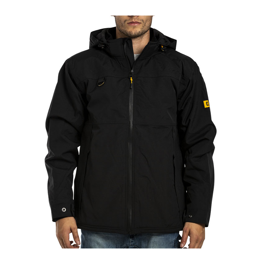 Caterpillar Clothing South Africa - Cat Men's Chinook Waterproof Jackets Black FU2980754